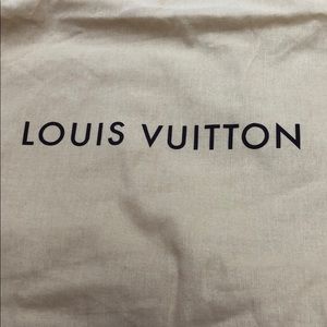 Louis Vuitton Bags - Louis Vuitton dust bag with drawstring Louis Vuitton Bags - Louis Vuitton dust bag with drawstring